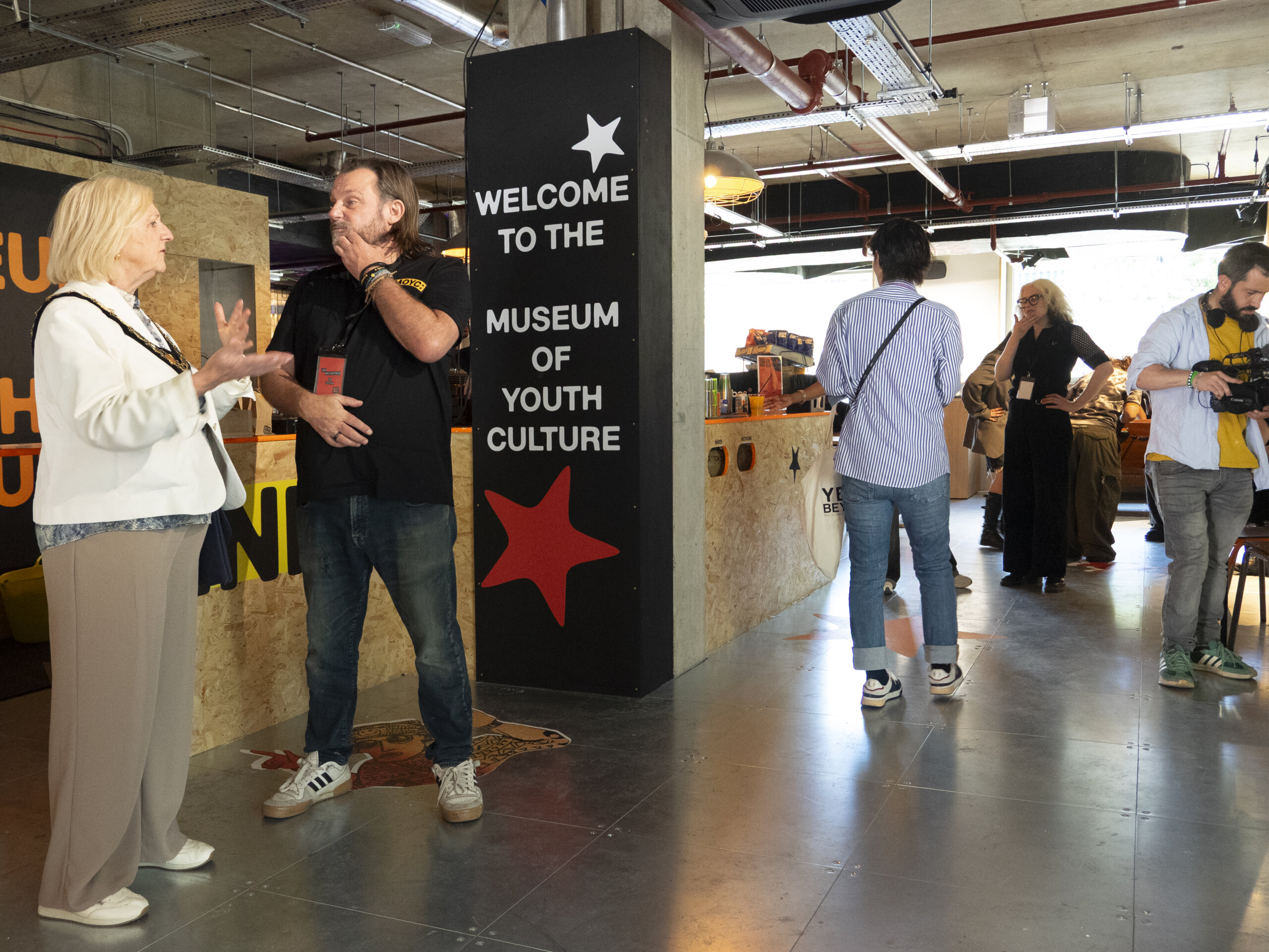Museum of Youth Culture press day. Camden London