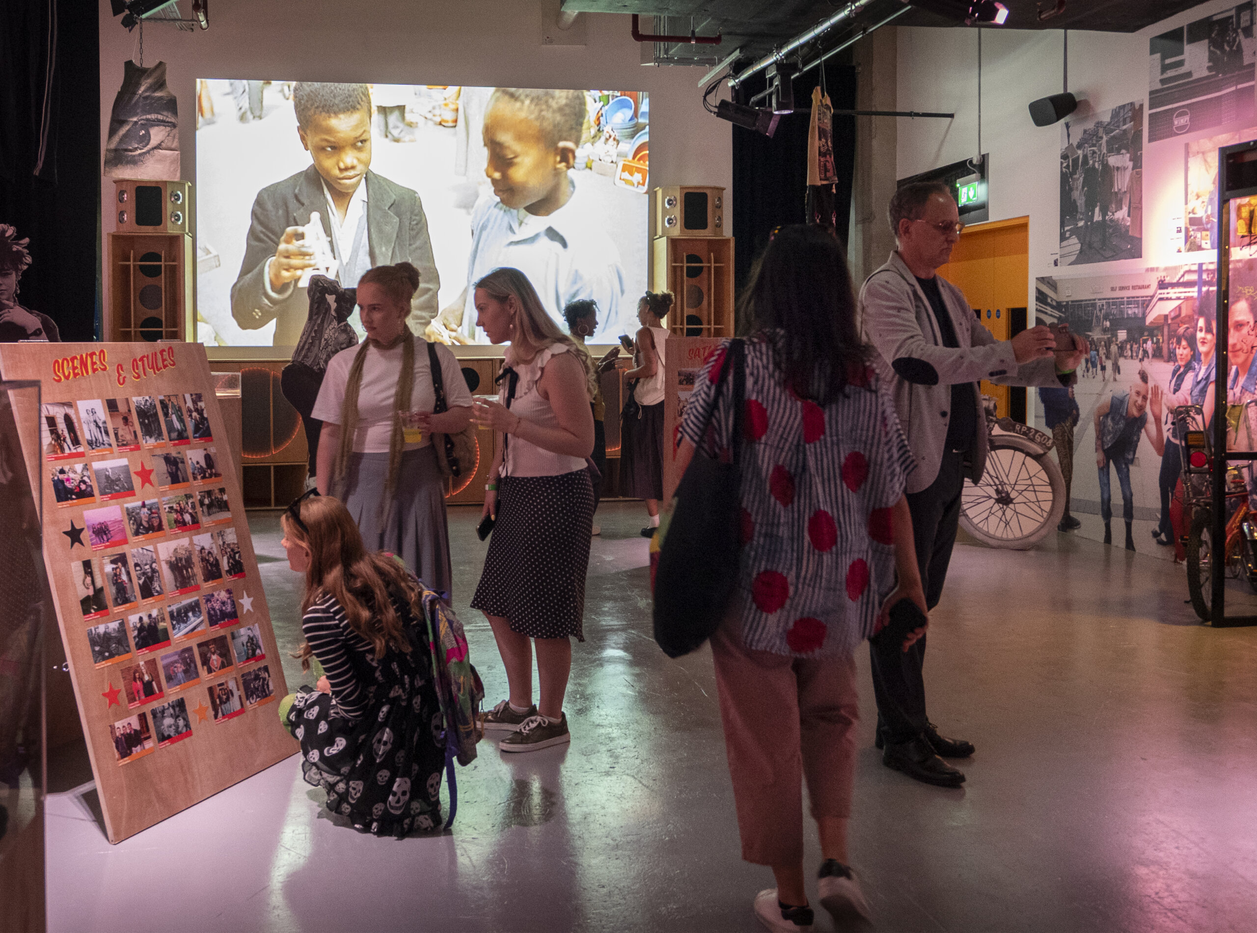 Museum of Youth Culture press day. Camden London