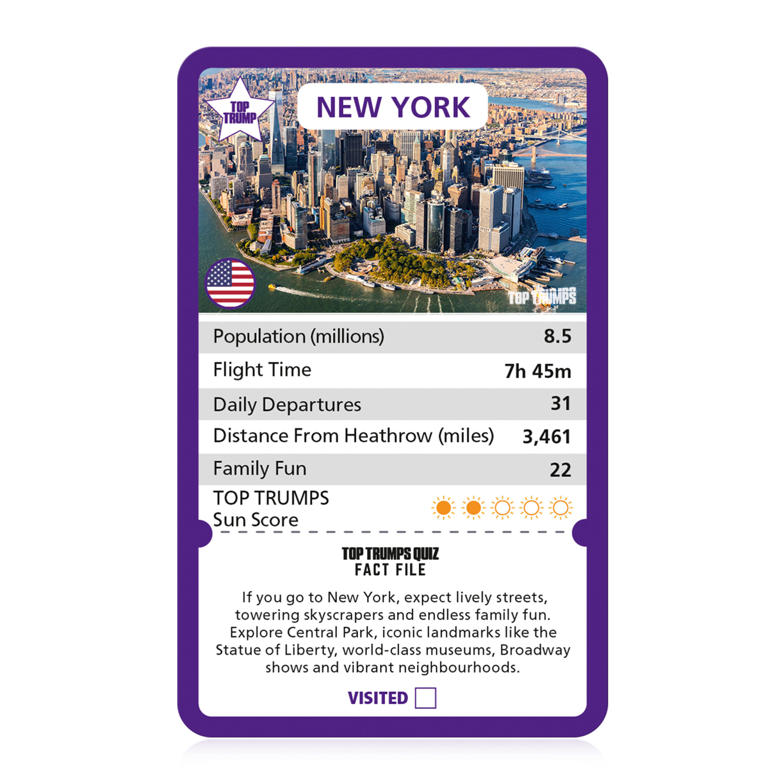 Heathrow launches limited-edition Top Trumps celebrating its top global destinations