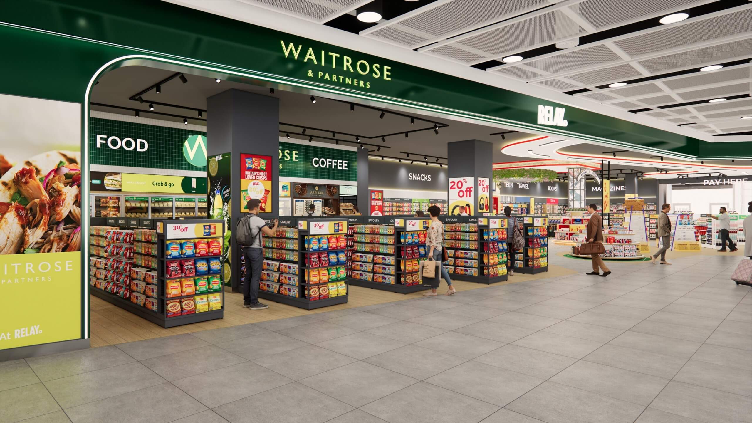 Waitrose enters airport retail for the first time at Heathrow Airport