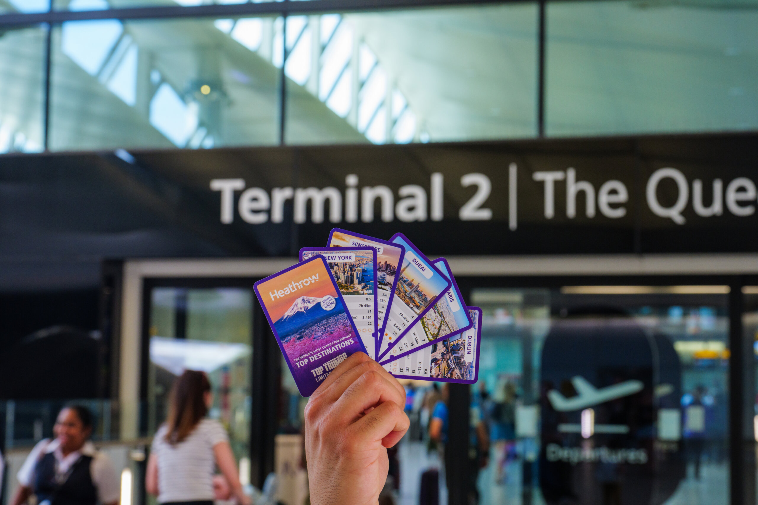 Heathrow launches limited-edition Top Trumps celebrating its top global destinations