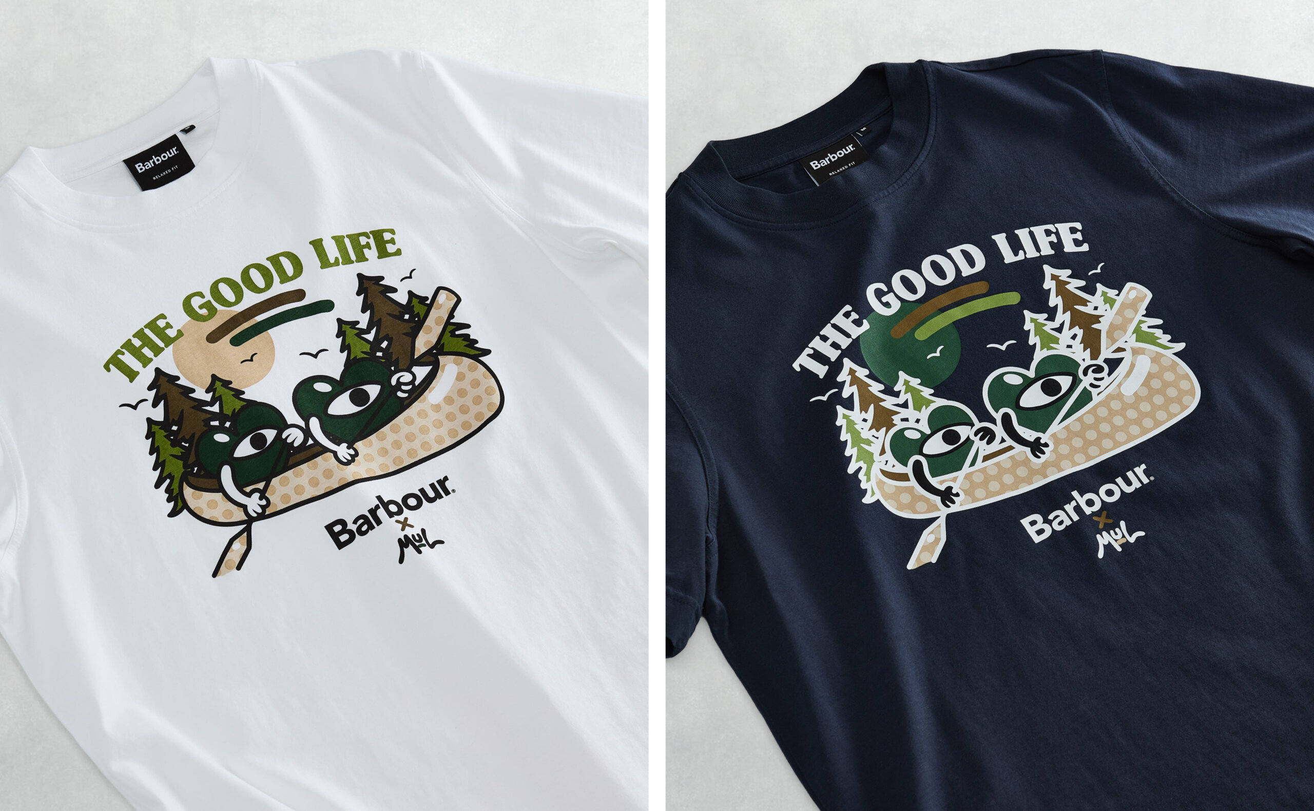 Barbour × MUL Good Life Tee ￥12,100