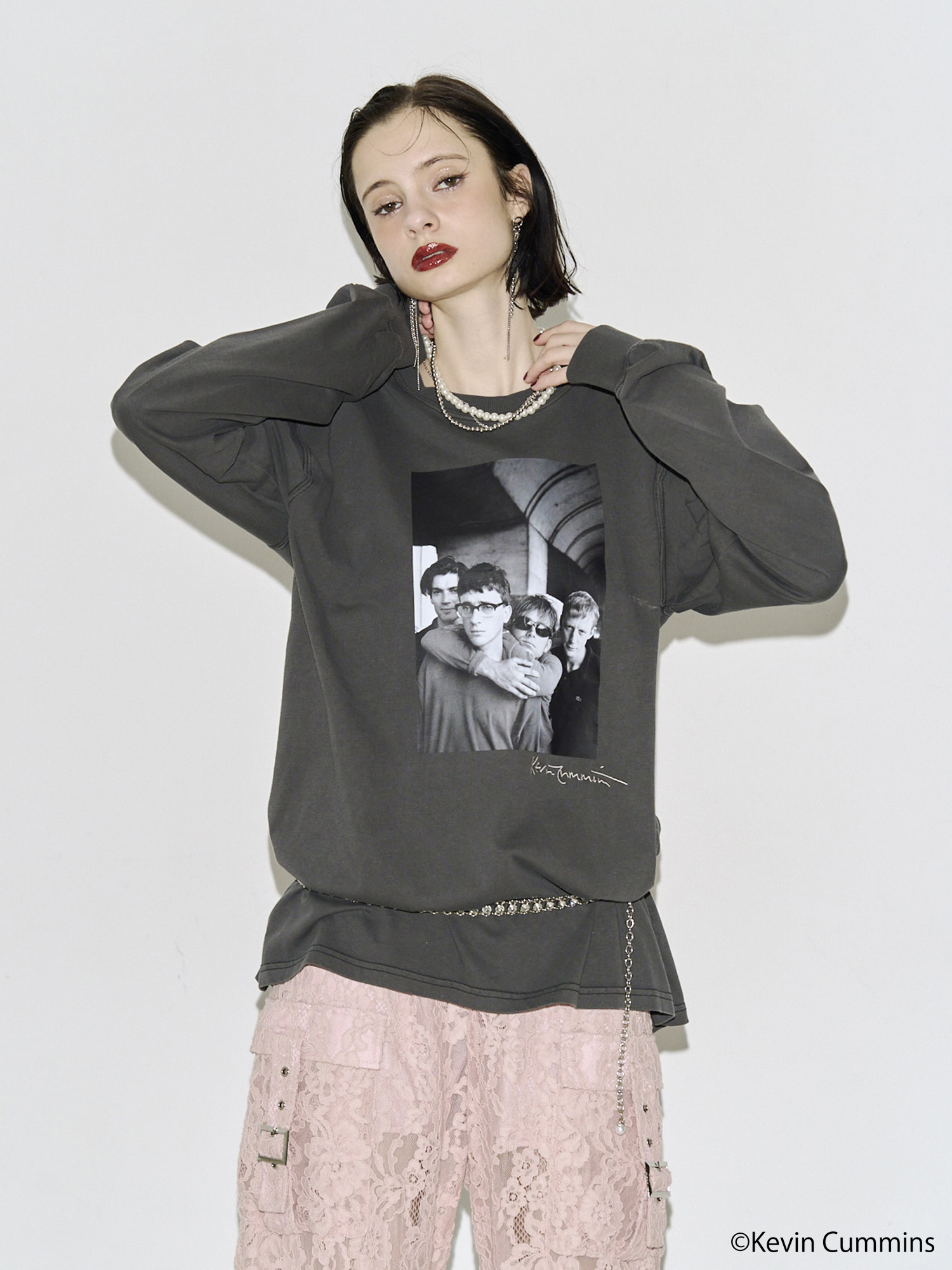 【KevinCummins×PosTokyo】ユニセックスロンT：6,930円