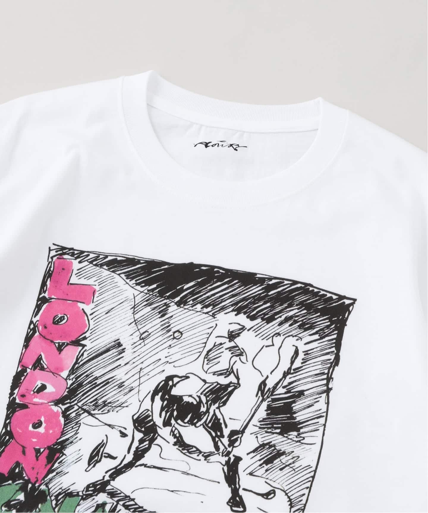 ザ・クラッシュ『ロンドン・コーリング』をレイ・ローリーが描いたTシャツ