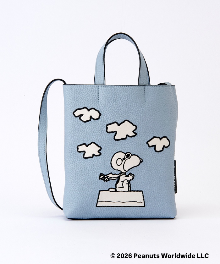 PEANUTS スモール レザー トート 158,400円