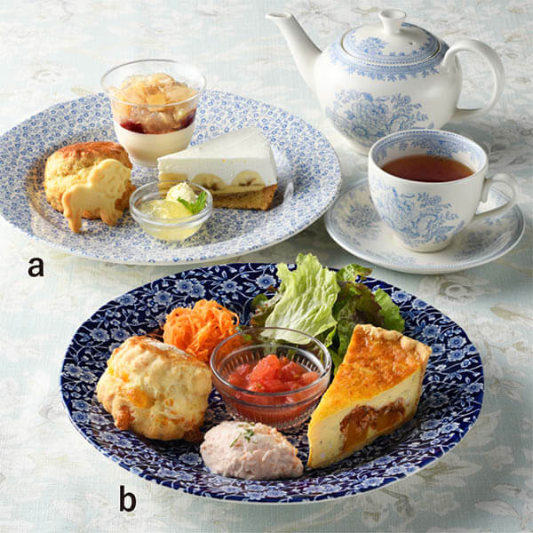 ＜ベイクショップロトリー＞a.ケーキプレート 3,300円 1セット［各日30セット限り］ b.セイボリープレート 3,780円 1セット［各日30セット限り］【Part1】※8月22日（土）～8月24日（月）限定