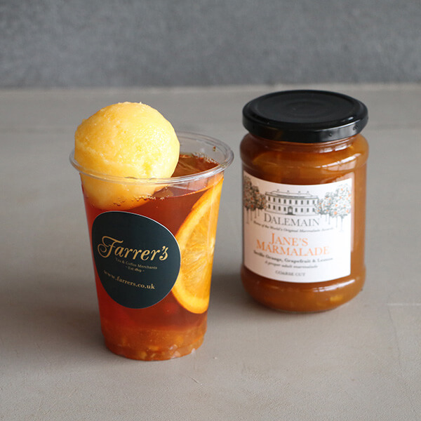 ＜Farrer's（ファーラーズ）＞レイクランド・ビターオレンジティー（オレンジアイスをのせて）990円 1杯［各日50杯限り］【Part2】
