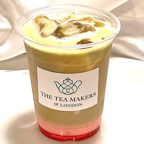 ＜ザ・ティーメーカーズ・オブ・ロンドン＞ストロベリー ショコラ ミルクティー with 抹茶 891円 1杯［各日50杯限り］【Part1】