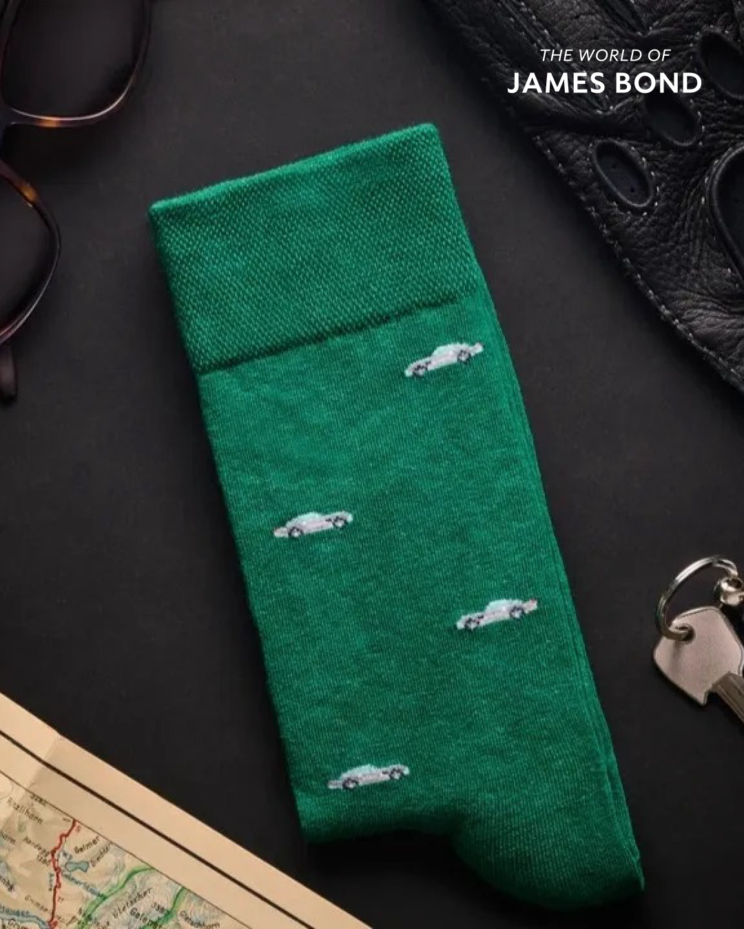 LONDON SOCK EXCHANGEの007 DB5ソックス